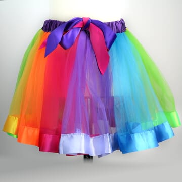 Rainbow skirt