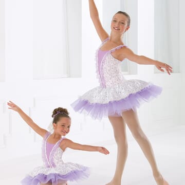 White and Lilac Tutu