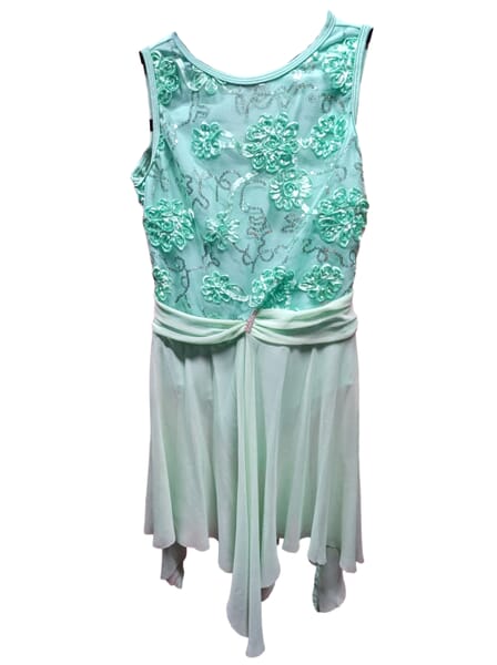Hire Green Lyrical from Costume Source | Lyrical dance costume for hire