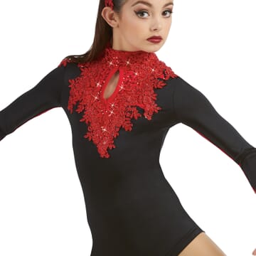 Red Icicle Unitard