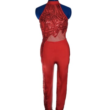 Red Flame Catsuit