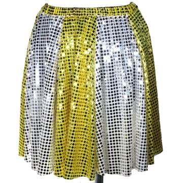 Yellow and Silver Skirt