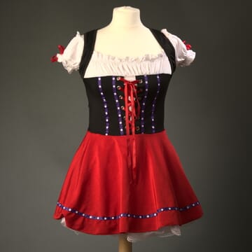 Bavarian Villager - Short Red