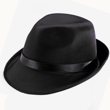 Trilby Hat - Black