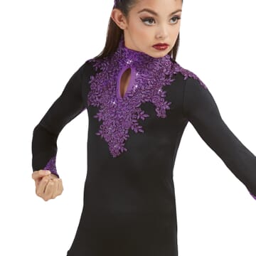 Purple Icicle Unitard