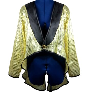 Gold Sequin Tailcoat