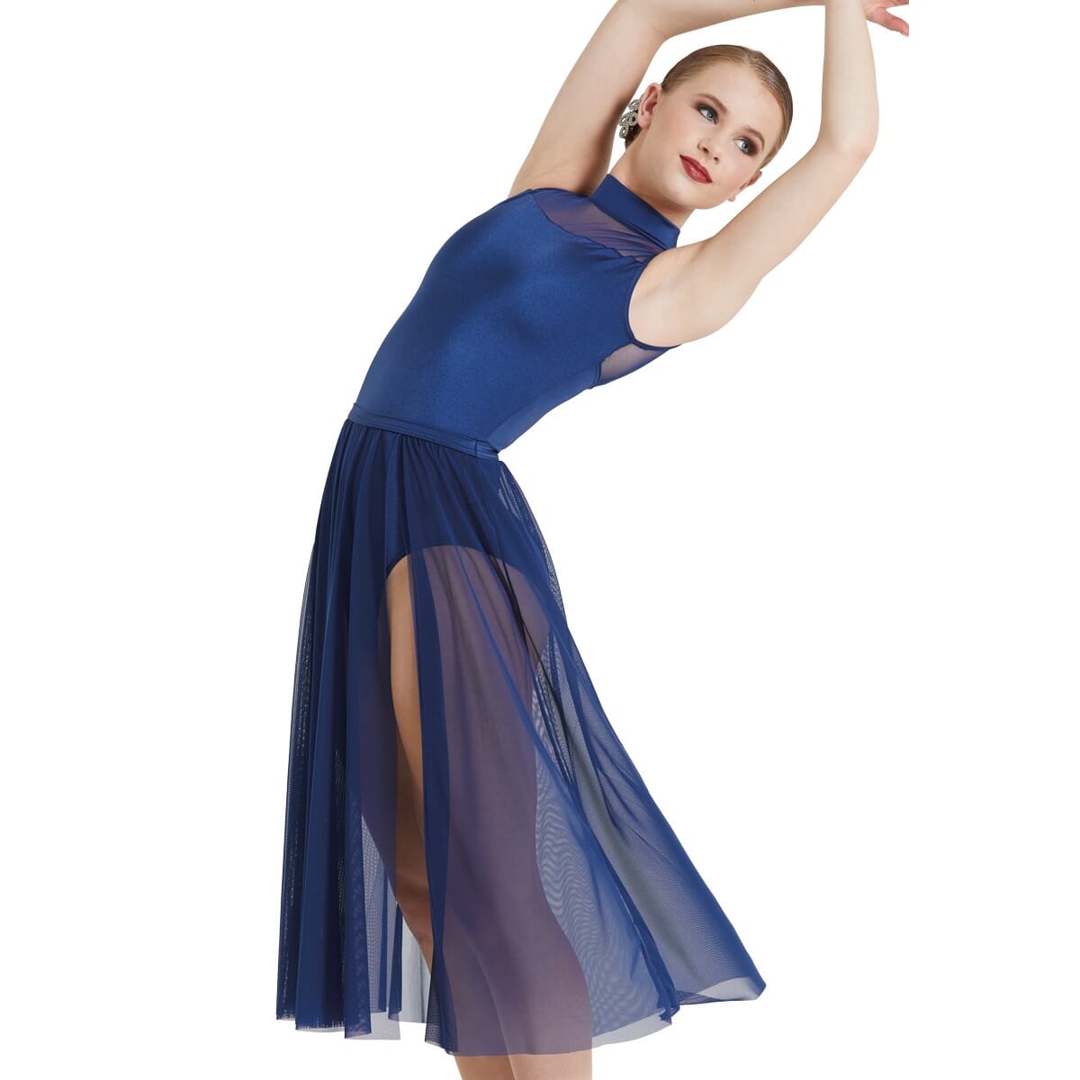 Hire Lagoon Lyrical Navy from Costume Source | Lyrical dance costume ...