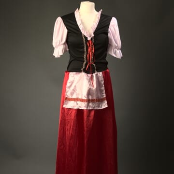 Bavarian Villager - Red