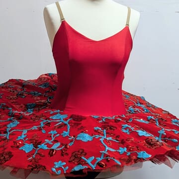 Red Rose Tutu