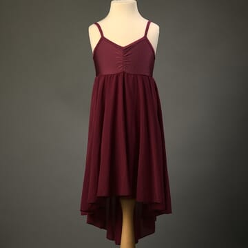 Burgundy Dress