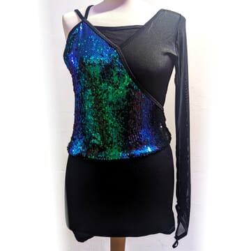 Black and Green Contemporary