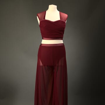 Burgundy Contemporary